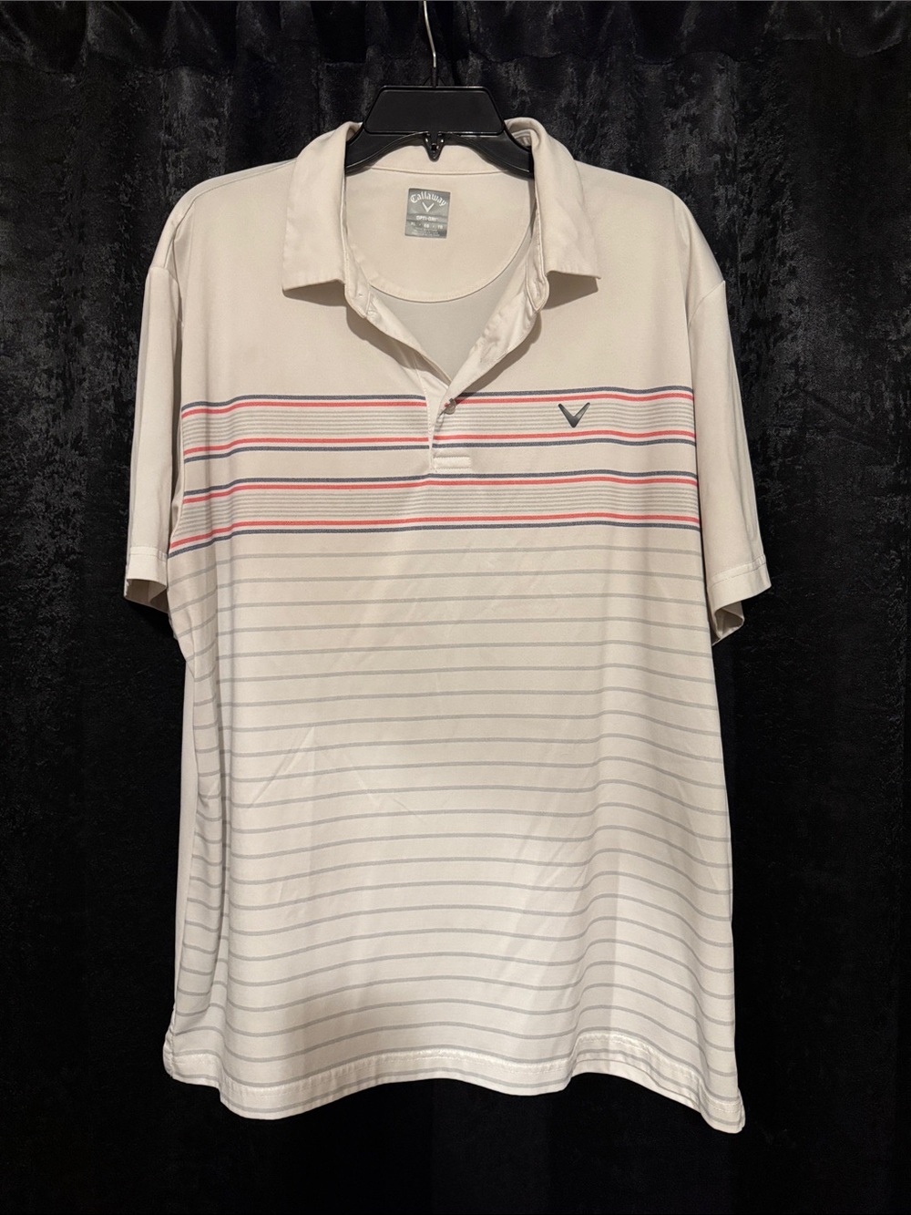 Callaway Opti-Dry Men's XL Golf Polo EUC